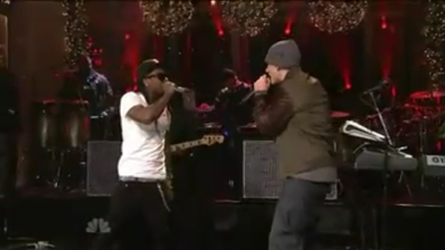 Lil Wayne was the featured guest alongside Eminem recently on Saturday Night 