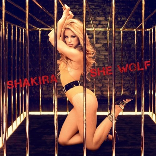 Shakira She Wolf alternate cover