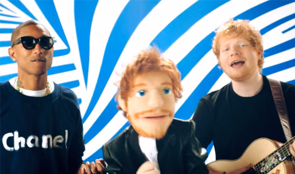 Ed-Sheeran-Sing-Ft-Pharrell-music_video