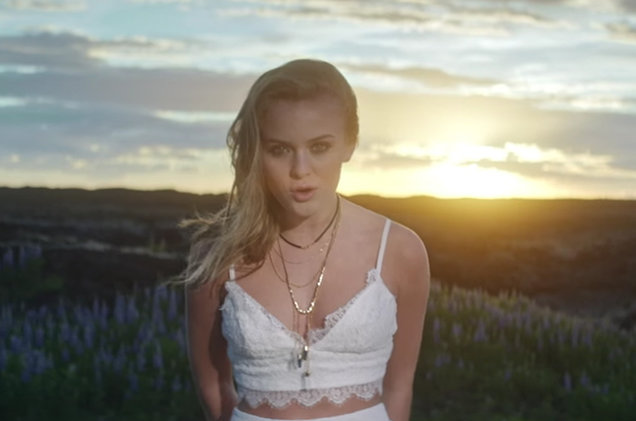 Zara Larsson in her "Never Forget You" Music Video [2015]